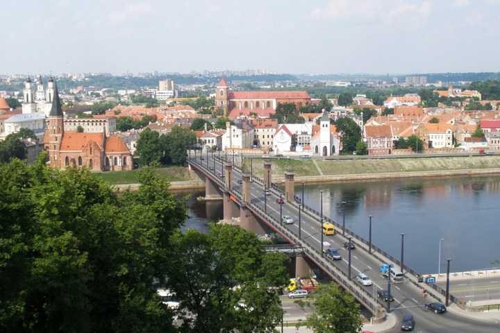 De Litouwse stad Kaunas