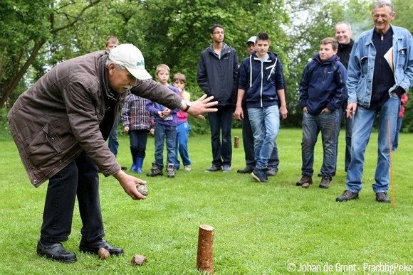 Kaaibakken bij camping ‘Wel Wait’ te Nieuwe Pekela